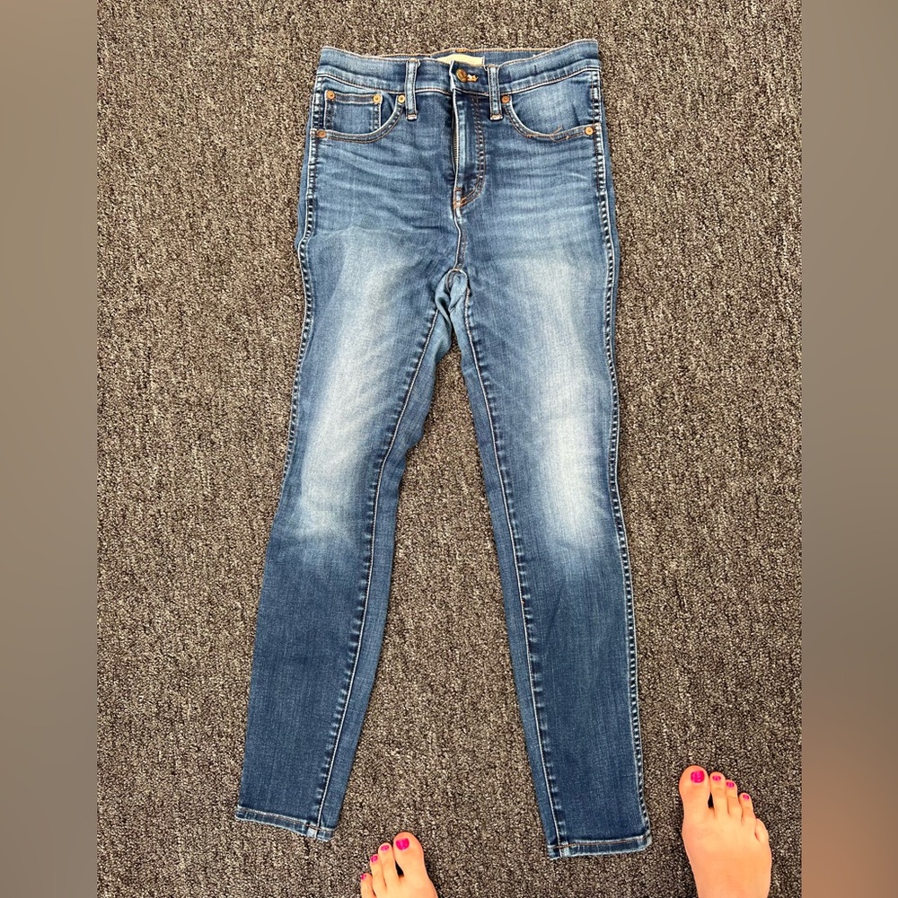 Madewell 10” High Rise Skinny Jeans